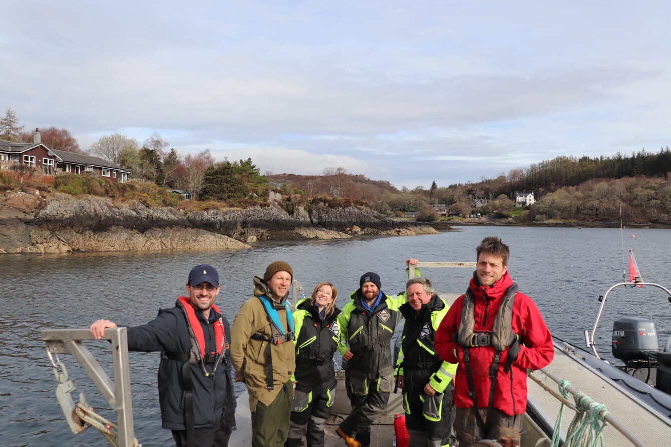 Seaweed farmers.