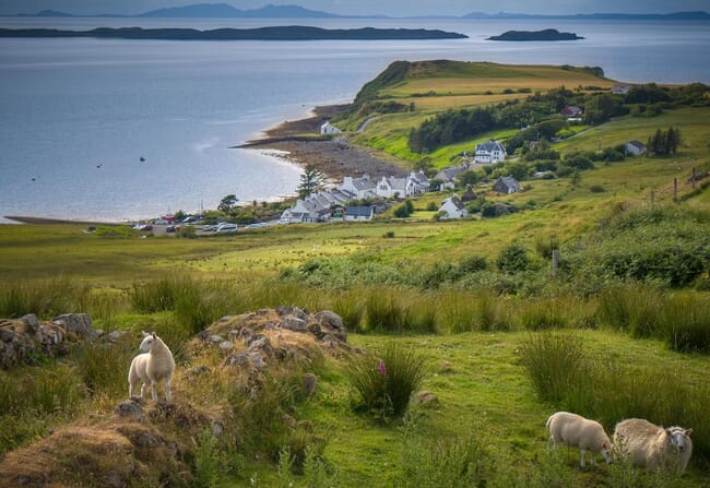 Loch Bay Isle of Sky kaly Group.